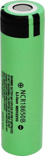 Panasonic NCR18650B Spezial-Akku 18650 Li-Ion 3.7V 3400 mAh Panasonic NCR18650B Spezial-Akku 18650 Li-Ion 3.7V 3400 mAh von Panasonic