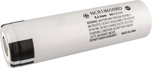 Panasonic NCR18650BD Spezial-Akku 18650 Flat-Top Li-Ion 3.6V 3200 mAh Panasonic NCR18650BD Spezial-Akku 18650 Flat-Top Li-Ion 3.6V 3200 mAh von Panasonic