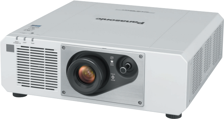 Panasonic PT-FRZ60WE - DLP-Projektor - Laserdiode - 6200 lm - WUXGA (1920 x 1200) - 16:10 - 1080p - Zoomobjektiv - LAN - weiß von Panasonic