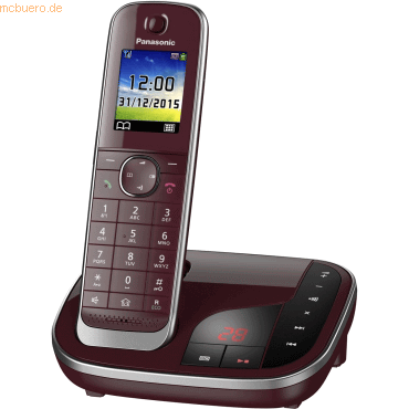 Panasonic Panasonic KX-TGJ320GR mit AB rot von Panasonic