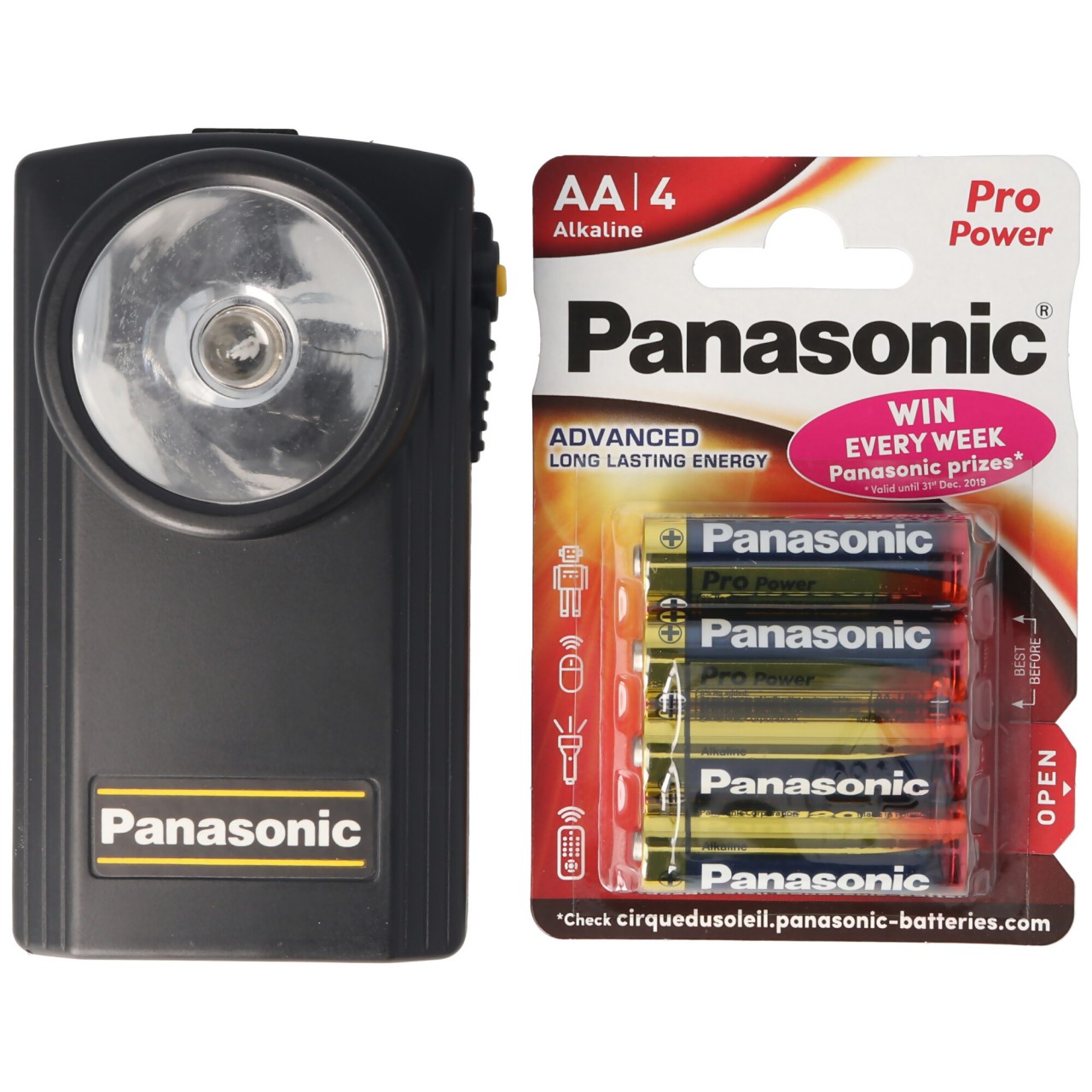 Panasonic PowerMax3 Spar-Pack Mignon/AA mit einfacher Taschenlampe Panasonic PowerMax3 Spar-Pack Mignon/AA mit einfacher Taschenlampe von Panasonic