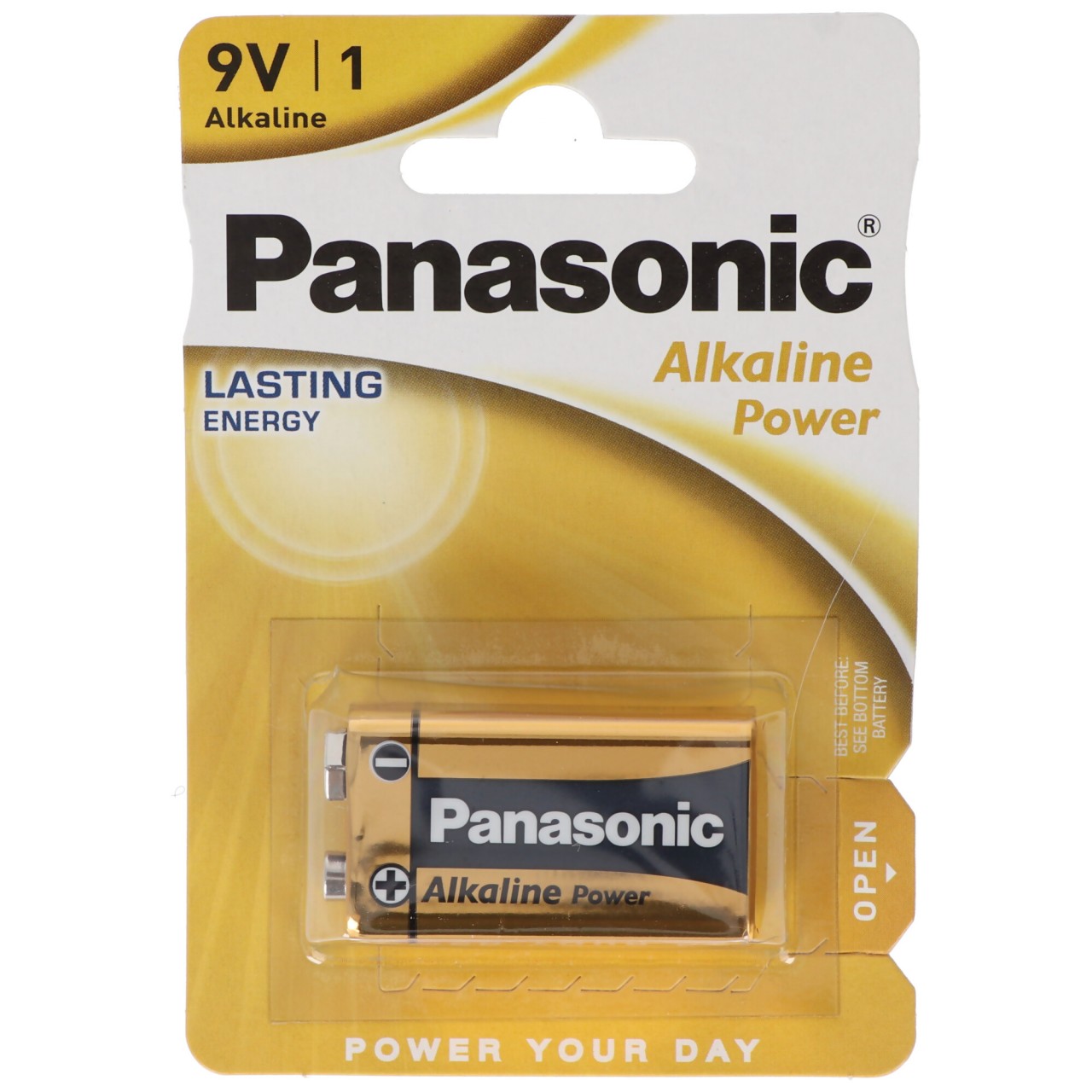 Panasonic Pro Power 9-Volt 6LR61 1er Blister E-Block Panasonic Pro Power 9-Volt 6LR61 1er Blister E-Block von Panasonic