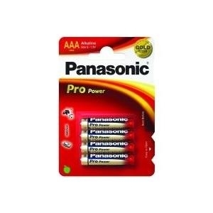 Panasonic Pro Power - Batterie 4 x AAA Typ Alkalisch von Panasonic