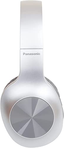 Panasonic RB-HX220BDES Kabellose Over-Ear-Kopfhörer - Ergonomische Passform, Extra Bass, 23 Stunden PlayBack, Faltbares Design, Silber von Panasonic