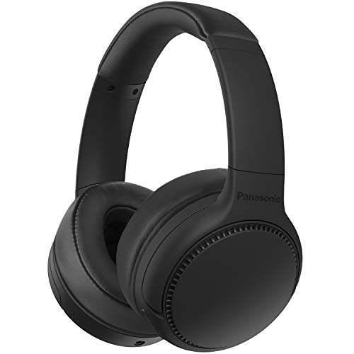 Panasonic RB-M300BE-K Bluetooth Over-Ear Kopfhörer - Sprachsteuerung, XBS - Extra Bass, 50 Stunden Akkulaufzeit, schwarz von Panasonic