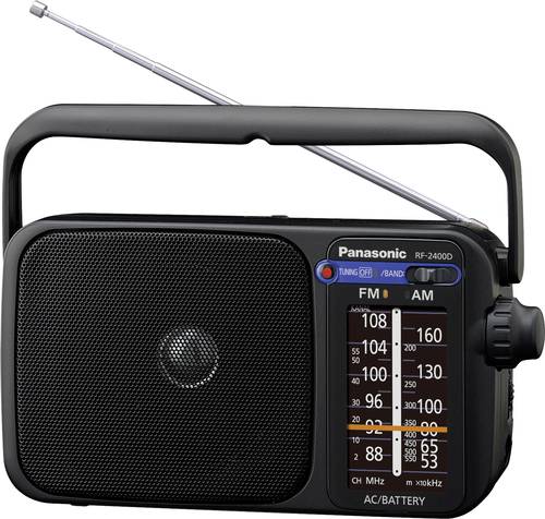 Panasonic RF-2400DEG Kofferradio UKW Schwarz Panasonic RF-2400DEG Kofferradio UKW Schwarz von Panasonic