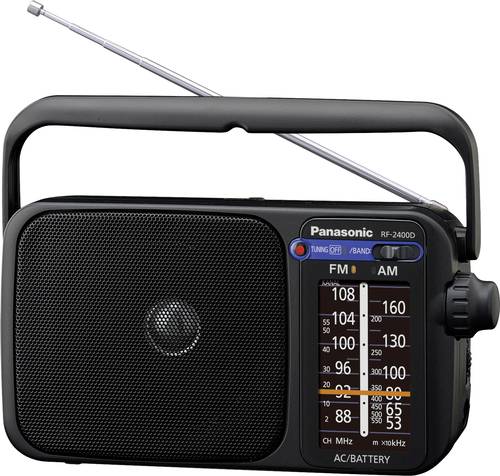 Panasonic RF-2400DEG Kofferradio UKW Schwarz von Panasonic