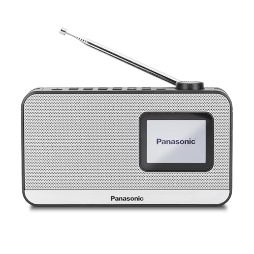 Panasonic RF-D15EG-K Tragbares DAB+/FM Digitalradio mit Bluetooth, 2,4 Zoll TFT LCD-Display, 3W 5cm Lautsprecher, Schlaf-, Wecker- und Uhrfunktion, Schwarz Panasonic RF-D15EG-K Tragbares DAB+/FM Digitalradio mit Bluetooth, 2,4 Zoll TFT LCD-Display, 3W 5cm Lautsprecher, Schlaf-, Wecker- und Uhrfunktion, Schwarz von Panasonic