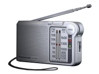 Panasonic RF-P150DEG, Tragbar, Analog, AM, FM, MW, UKW, 87 - 108 MHz, 5,7 cm, Analog von Panasonic