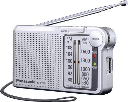 Panasonic RF-P150DEG Taschenradio UKW Silber von Panasonic