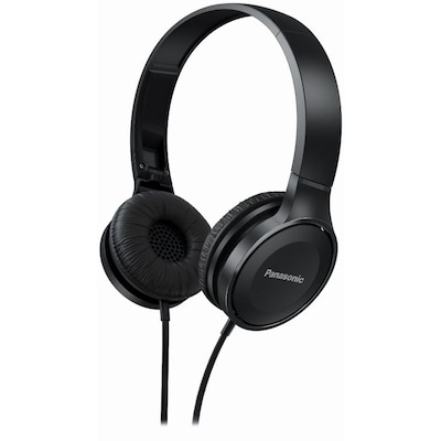 Panasonic RP-HF100M On-Ear Kopfhörer schwarz Panasonic RP-HF100M On-Ear Kopfhörer schwarz von Panasonic