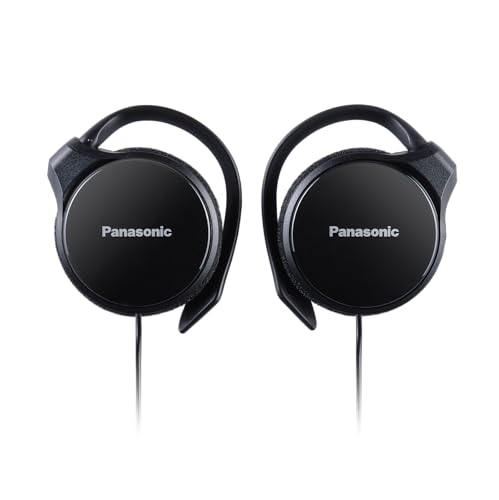 Panasonic RP-HS46-K Clip In-Ear-Kopfhörer - Besonders flach, leicht und angenehm zu tragen, schwarz von Panasonic