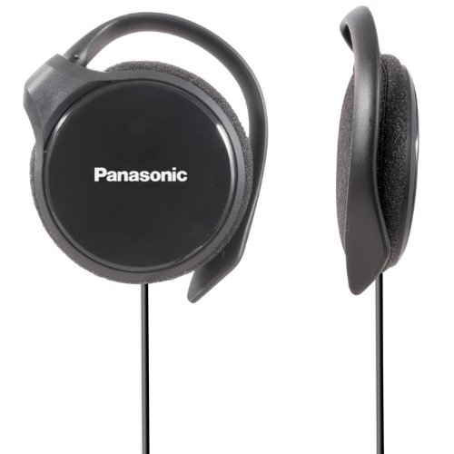Panasonic RP-HS46E-K Schmale Kopfhörer mit Clip für CD-, MP3-Player und iPod von Panasonic