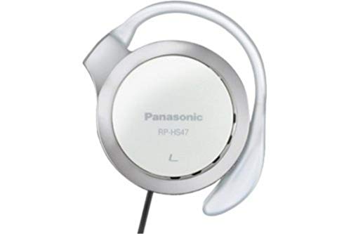 Panasonic RP-HS47E-W Ohrbügel-Kopfhörer XBS Clip transparent weiß von Panasonic