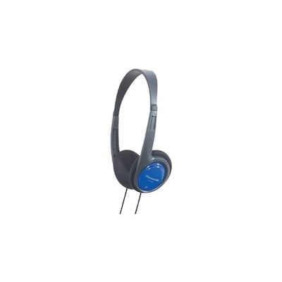 Panasonic RP-HT010E-A On-Ear Leichtbügel-Kopfhörer blau von Panasonic