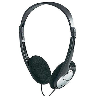 Panasonic RP-HT030E-S On Ear Stereo Kopfhörer Silber von Panasonic