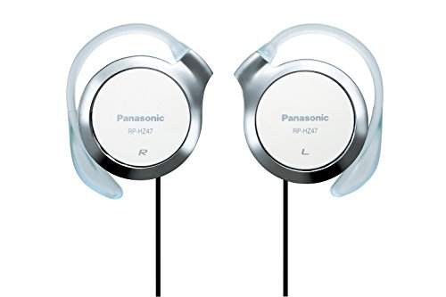 Panasonic RP-HZ47-W Kopfhörer mit Ohrauflieger, Weiß, Ohrbügel mit Kabel, 14 – 24000 Hz, 1 m, weiß von Panasonic