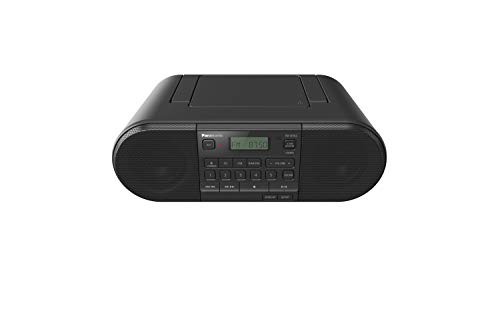 Panasonic RX-D552E-K CD Boom Box (Digitalradio DAB+, UKW, CD Player, USB, Bluetooth, Netz- und Batteriebetrieb) schwarz von Panasonic