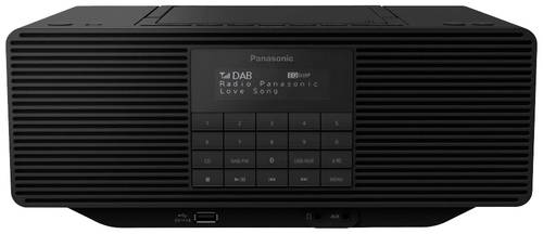 Panasonic RX-D70BTEG-K CD-Radio DAB+, UKW AUX, Bluetooth®, CD, DAB+, UKW, USB Schwarz von Panasonic