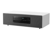 Panasonic SC-DM502, Heim-Audio-Mikrosystem, Weiß, 1 Disks, 40 W, Voller Bereich, 8 Ohm von Panasonic