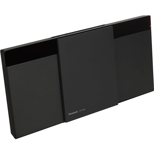 Panasonic SC-HC304EG-K Design-Stereo mit Digital DAB+ (Bluetooth, UKW, , CD, Micro- mit 20 Watt RMS) schwarz von Panasonic