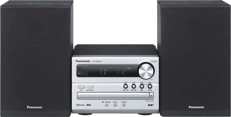 Panasonic SC-PM254EG Microanlage (Digitalradio (DAB), FM-Tuner mit RDS, 20 W) von Panasonic