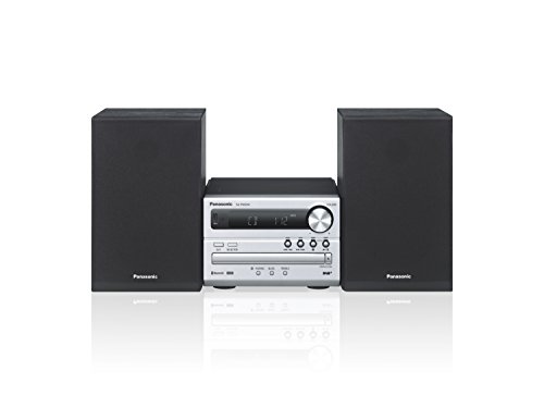 Panasonic SC-PM254EG-S Micro- mit HiFi-System (Bluetooth, DAB+, CD, UKW , 20 Watt RMS) silber von Panasonic