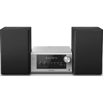 Panasonic SC-PM704EG-S Micro HiFi System mit 80W, CD, Bluetooth, DAB+, silber Panasonic SC-PM704EG-S Micro HiFi System mit 80W, CD, Bluetooth, DAB+, silber von Panasonic