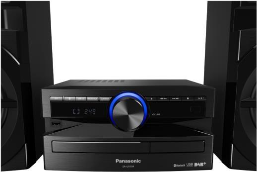 Panasonic SC-UX104EG Home audio mini system 300W Schwarz (SC-UX104EG-K) von Panasonic