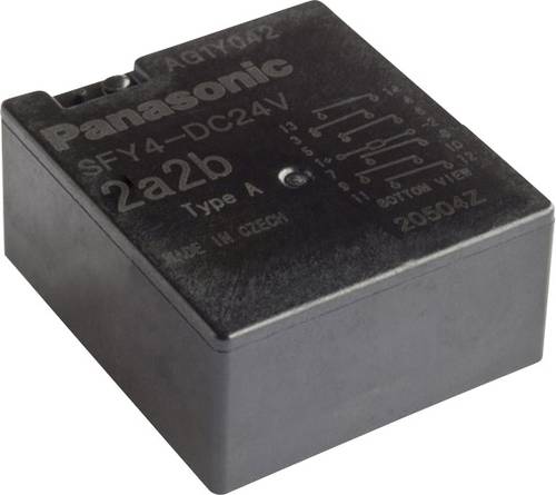 Panasonic Sicherheitsrelais SFY2-DC24V Betriebsspannung: 24 V/DC 2 Schließer, 2 Öffner (B x H x T) von Panasonic