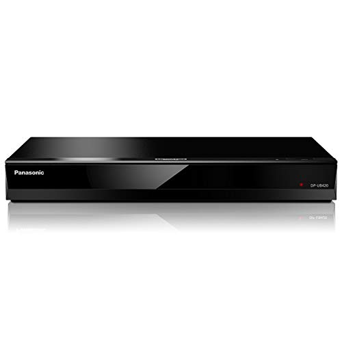 Panasonic Streaming 4K Blu Ray Player, Ultra HD Premium Videowiedergabe mit Hi-Res Audio, Sprachassistent – DP-UB420-K (schwarz) von Panasonic