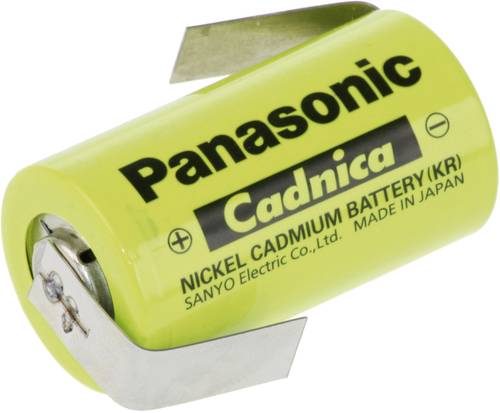 Panasonic Sub-C ZLF Spezial-Akku Sub-C Z-Lötfahne NiCd 1.2V 1700 mAh von Panasonic