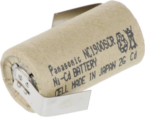 Panasonic Sub-C ZLF Spezial-Akku Sub-C Z-Lötfahne NiCd 1.2V 1900 mAh von Panasonic