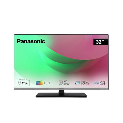 Panasonic TB-32S45AEZ, S45A Serie 32 Zoll Full HD LED Smart TV, 2024, TiVo, Google- und Alexa-Sprachsteuerung, Gaming-Modus, Media Player, HDR, HDMI, für EIN außergewöhnliches visuelles Erlebnis von Panasonic