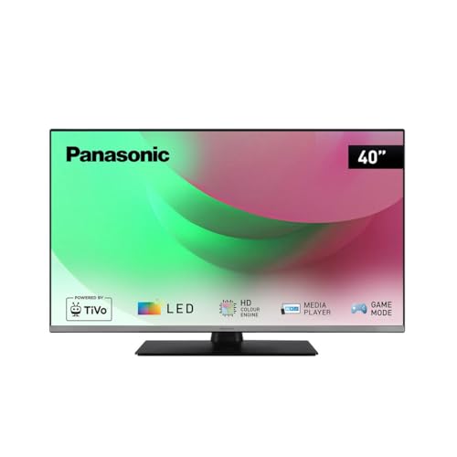 Panasonic TB-40S45AEZ, S45 Serie 40 Zoll Full HD LED Smart TV, 2024, TiVo, Google- und Alexa-Sprachsteuerung, Gaming-Modus, Media Player, HDR, HDMI, für EIN außergewöhnliches visuelles Erlebnis von Panasonic