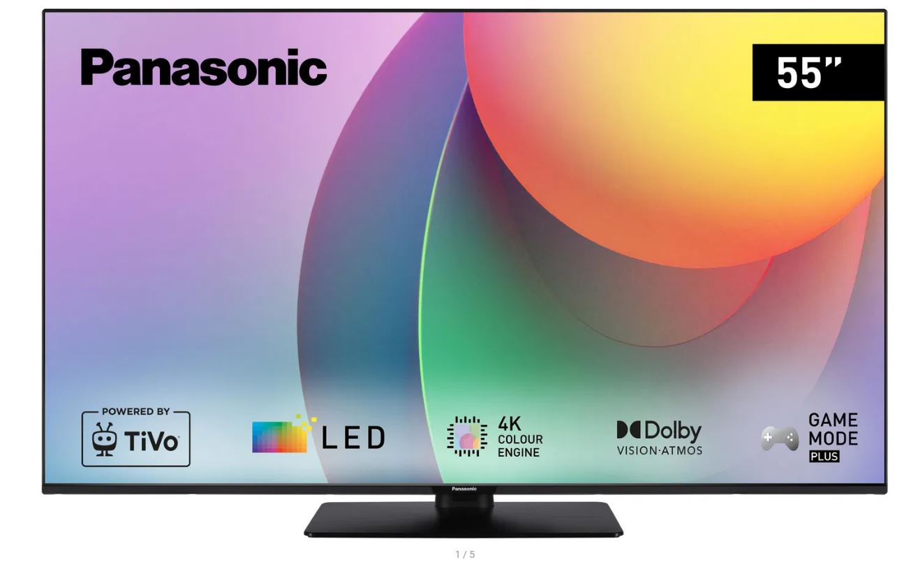 Panasonic TB-55W60AEZ 4K Ultra HD LED Smart TV schwarz (TB-55W60AEZ) von Panasonic