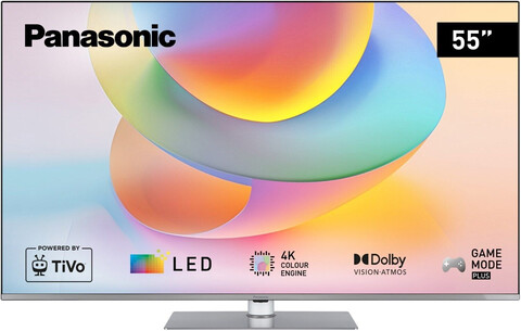 Panasonic TB-55W63AE8 55 Zoll 4K LED Smart TV silber Panasonic TB-55W63AE8 55 Zoll 4K LED Smart TV silber von Panasonic