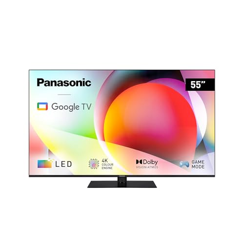 Panasonic TN-55W70AEZ, W70-Serie 55 Zoll 4K Ultra HD LED Smart TV, 2024, Google Assistant, Chromecast, Dolby Vision & Atmos, Gaming-Modus, Bluetooth, für EIN außergewöhnliches visuelles Erlebnis Panasonic TN-55W70AEZ, W70-Serie 55 Zoll 4K Ultra HD LED Smart TV, 2024, Google Assistant, Chromecast, Dolby Vision & Atmos, Gaming-Modus, Bluetooth, für EIN außergewöhnliches visuelles Erlebnis von Panasonic