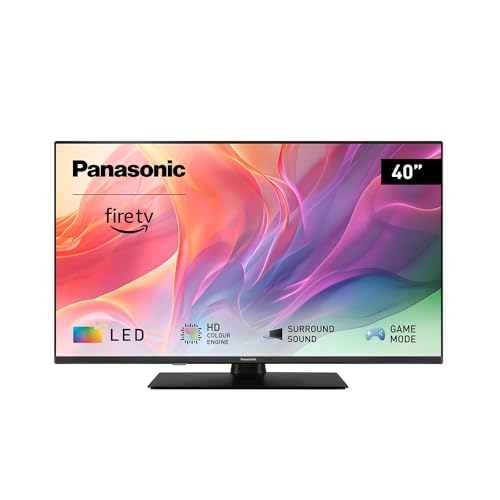 Panasonic TV-40S55AEZ, S55A Serie 40 Zoll Full HD LED Smart TV, 2024, Fire TV, HD Color Engine, HDR, Alexa Sprachsteuerung, Gaming-Modus, Media Player, für EIN außergewöhnlich visuelles Erlebnis von Panasonic
