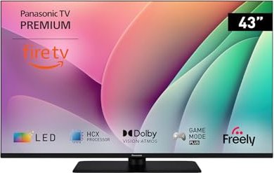 Panasonic TV-43W80AEZ sw LED-TVUHD Multituner Smart Fire TV - 109,2 cm - 43 (TV-43W80AEZ) von Panasonic