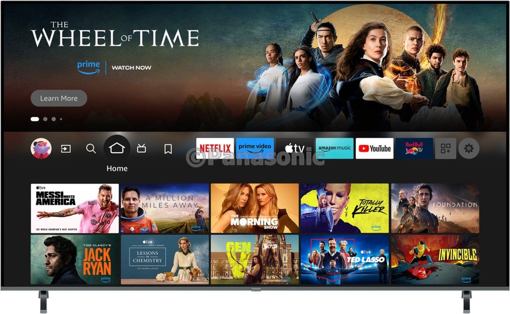 Panasonic TV-75W95AEG LED-Fernseher (75.0 Zoll, 4K, Smart-TV, HCX Pro AI-Prozessor MK II) von Panasonic