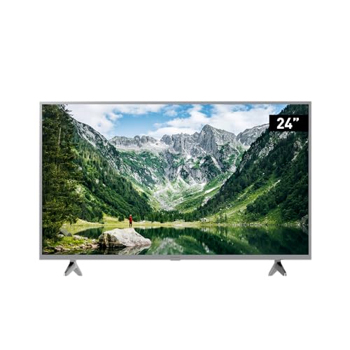 Panasonic TX-24LSW504 60 cm LED Fernseher (24 Zoll, HD Bright Panel, Media Player, HDMI, USB, Smart TV), Silber von Panasonic