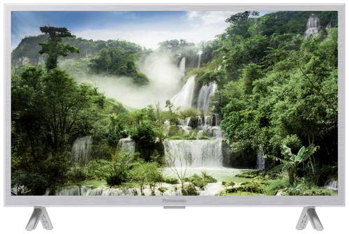 Panasonic TX-24LSW504S LCD-TV 60cm 24 Zoll EEK F (A - G) Smart TV, WLAN, CI+, HD ready Silber von Panasonic