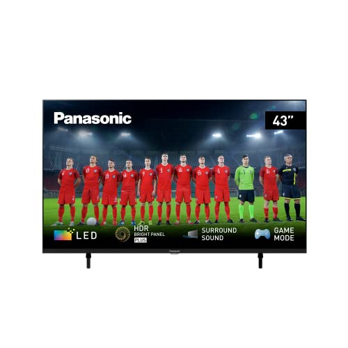 Panasonic TX-43LXW834 108 cm LED Fernseher (43 Zoll, 4K HDR UHD, HCX Processor, Dolby Atmos, Smart TV, Sprachassistent, Bluetooth, HDMI, USB), schwarz von Panasonic
