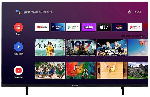 Panasonic TX-43LXW834 LED-TV 108cm 43 Zoll EEK G (A - G) Smart TV, UHD, WLAN, DVB-C, DVB-S2, DVB-T, von Panasonic