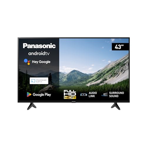 Panasonic TX-43MSW504, 43 Zoll Full HD LED Smart 2023 TV, Android TV, Surround Sound, Google Assistant, Chromecast, Bright Panel, HD Color Engine, Schwarz Panasonic TX-43MSW504, 43 Zoll Full HD LED Smart 2023 TV, Android TV, Surround Sound, Google Assistant, Chromecast, Bright Panel, HD Color Engine, Schwarz von Panasonic
