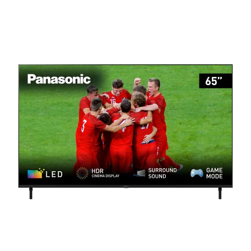 Panasonic TX-65LXW834 164 cm LED Fernseher (65 Zoll, 4K HDR UHD, HCX Processor, Dolby Atmos, Smart TV, Sprachassistent, Bluetooth, HDMI, USB), schwarz von Panasonic