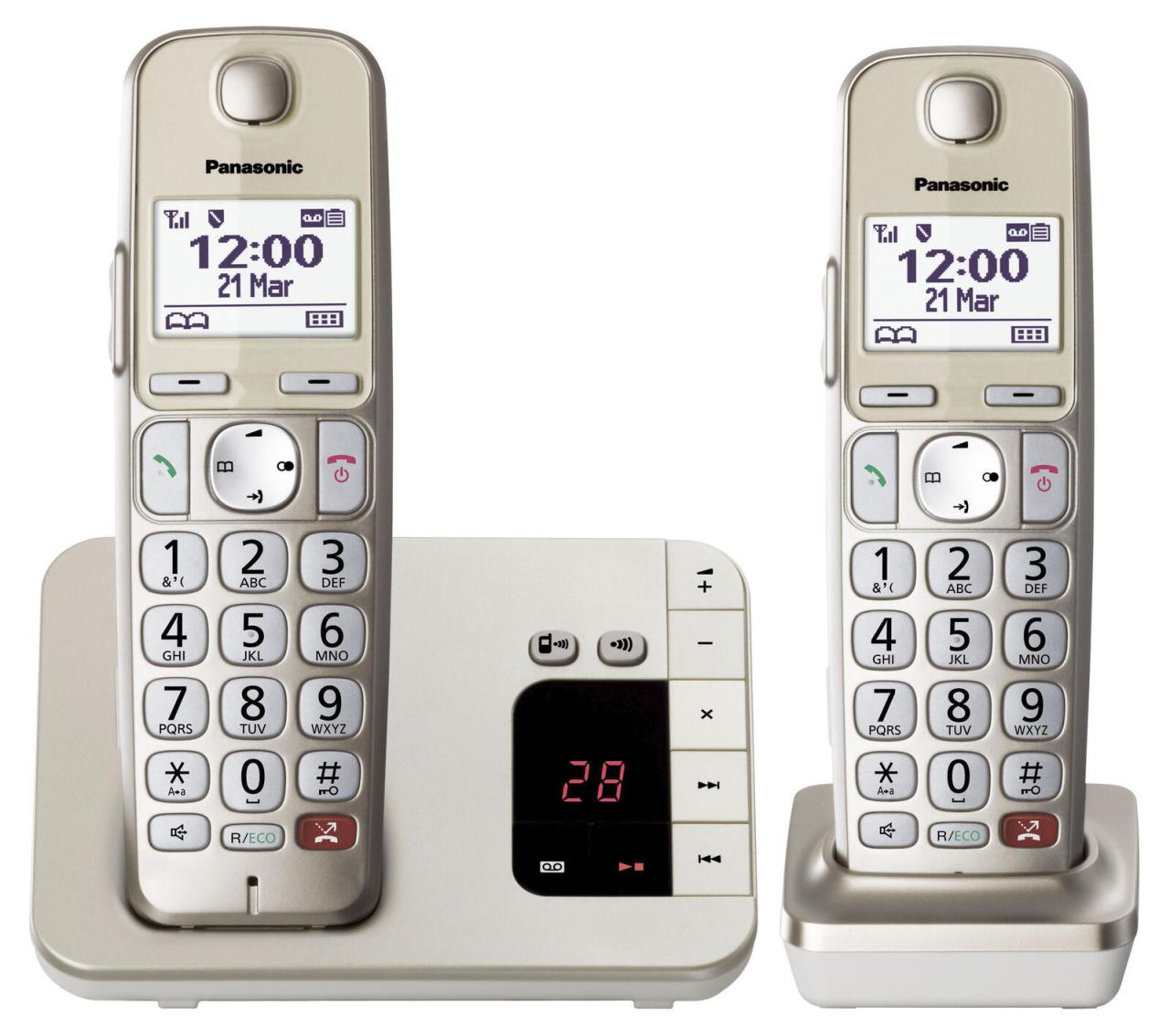 Panasonic Telefon KX-TGE262GN von Panasonic