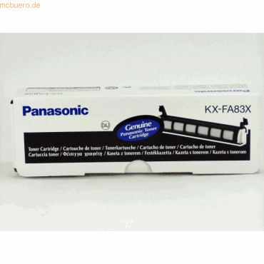 Panasonic Toner Panasonic KX-FA83X schwarz Panasonic Toner Panasonic KX-FA83X schwarz von Panasonic