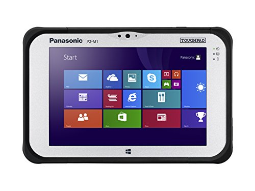 Panasonic Toughpad FZ-M1 128 GB 4 G Schwarz, Silber – Tablets (Mini-Tablet, IEEE 802.11 ac, Windows, Tablet, Windows 8.1 Pro, schwarz, Silber) von Panasonic
